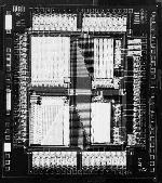 Микрофотография СБИС обрабатывающего тракта, 1989