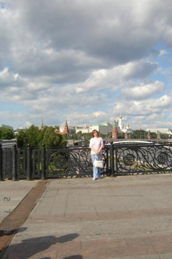 Вид Московского кремля с Патриаршего моста (Т.Тихонова)