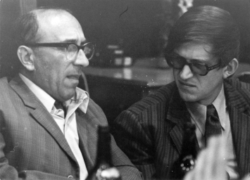 1972 Novosibirsk. B.A.Trakhtenbrot and  Maurice Nivat