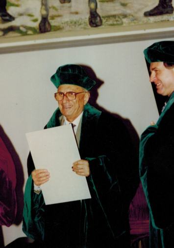 1997 Doctor Honoris Causa - Friedrich Schiller University Jena  1997