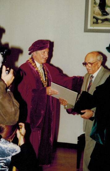 1997 Doctor Honoris Causa - Friedrich Schiller University Jena
