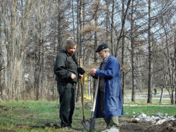 На субботнике
