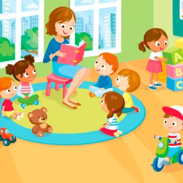 Набор в детские сады